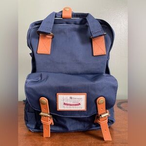 Himawari Buttercup Boost 14" Laptop Backpack - Navy